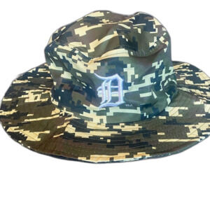 Detroit Tigers Camo Bucket Hat